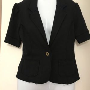 Cotton short sleeve jacket